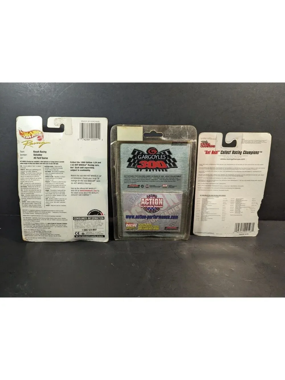 Diecast Racing Cars Lot Mark Martin, Epler, Gargoyles Hot Wheels NHRA Daytona